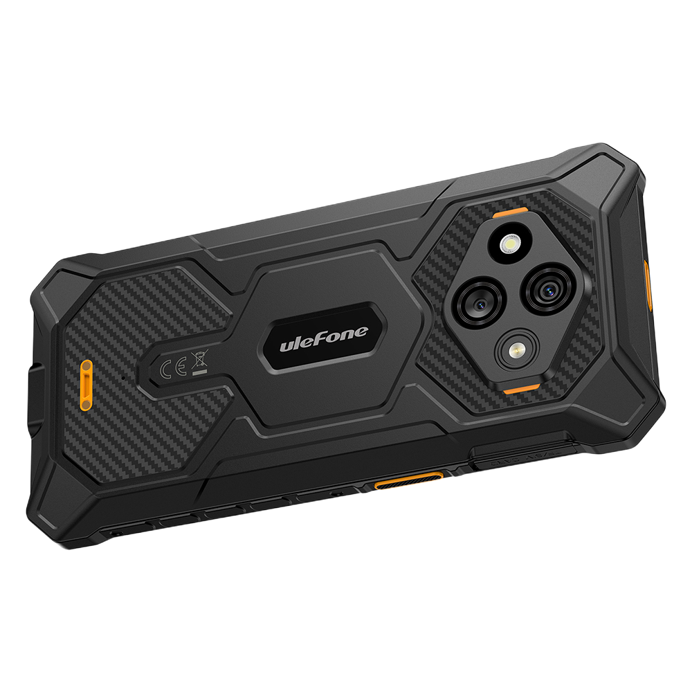 Telefon rugged Ulefone RugKing 3 Pro 4G, Octa-Core T7250, 8GB RAM, 128GB, 6.56" HD+, NFC, Android 15, Orange [8]