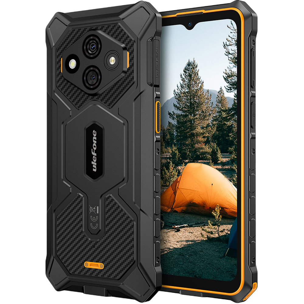 Telefon rugged Ulefone RugKing 3 Pro 4G, Octa-Core T7250, 8GB RAM, 128GB, 6.56" HD+, NFC, Android 15, Orange [4]