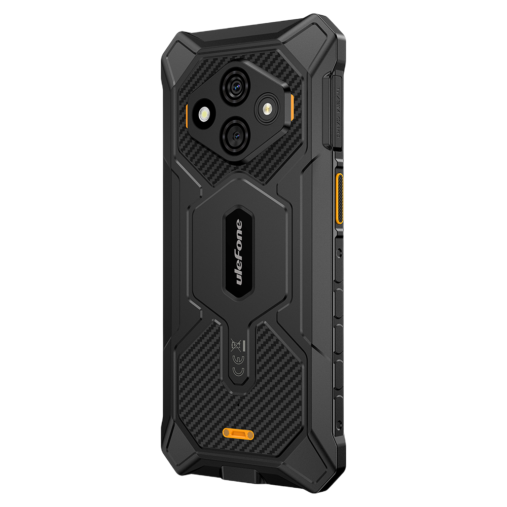 Telefon rugged Ulefone RugKing 3 Pro 4G, Octa-Core T7250, 8GB RAM, 128GB, 6.56" HD+, NFC, Android 15, Orange [14]