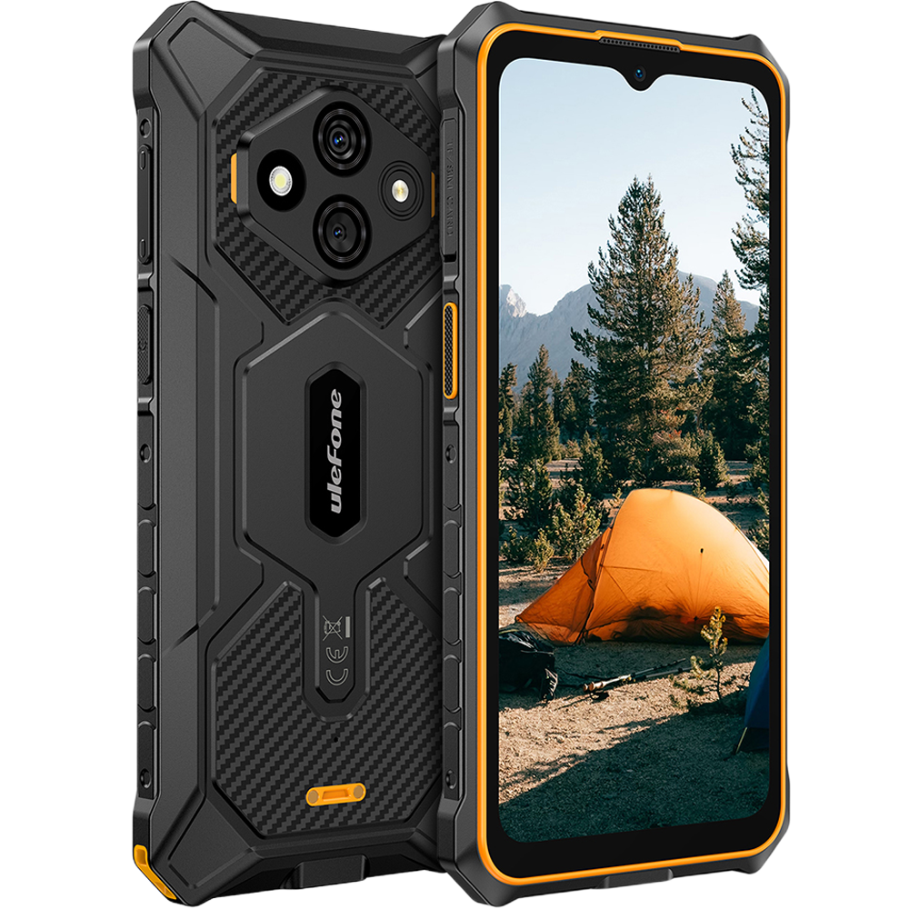 Telefon rugged Ulefone RugKing 3 Pro 4G, Octa-Core T7250, 8GB RAM, 128GB, 6.56" HD+, NFC, Android 15, Orange [2]