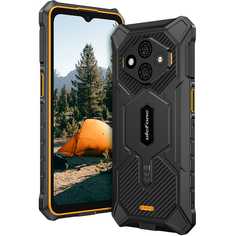 Telefon rugged Ulefone RugKing 3 Pro 4G, Octa-Core T7250, 8GB RAM, 128GB, 6.56" HD+, NFC, Android 15, Orange [5]