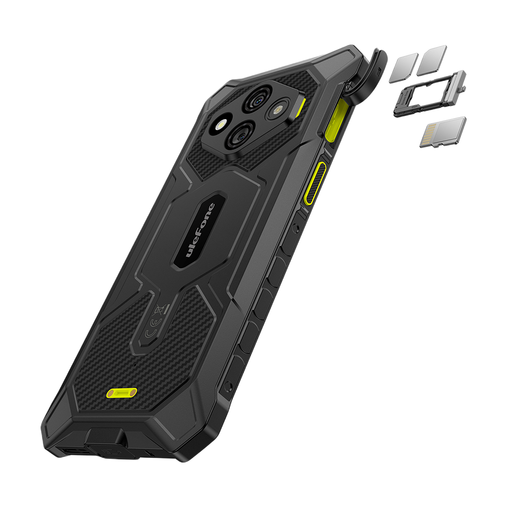 Telefon rugged Ulefone RugKing 3 Pro 4G, Octa-Core T7250, 8GB RAM, 128GB, 6.56" HD+, NFC, Android 15, Green [7]