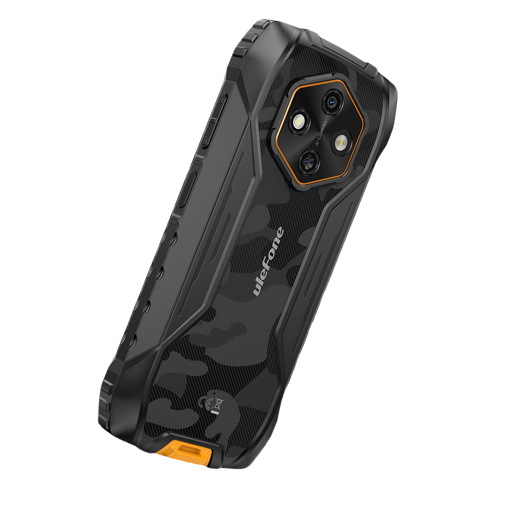Telefon rugged Ulefone RugKing 4 Pro, 4G, Octa-Core T7250, 8GB RAM, 256GB, 6.56" HD+, NFC, 10000mAh, Android 15, Orange [15]