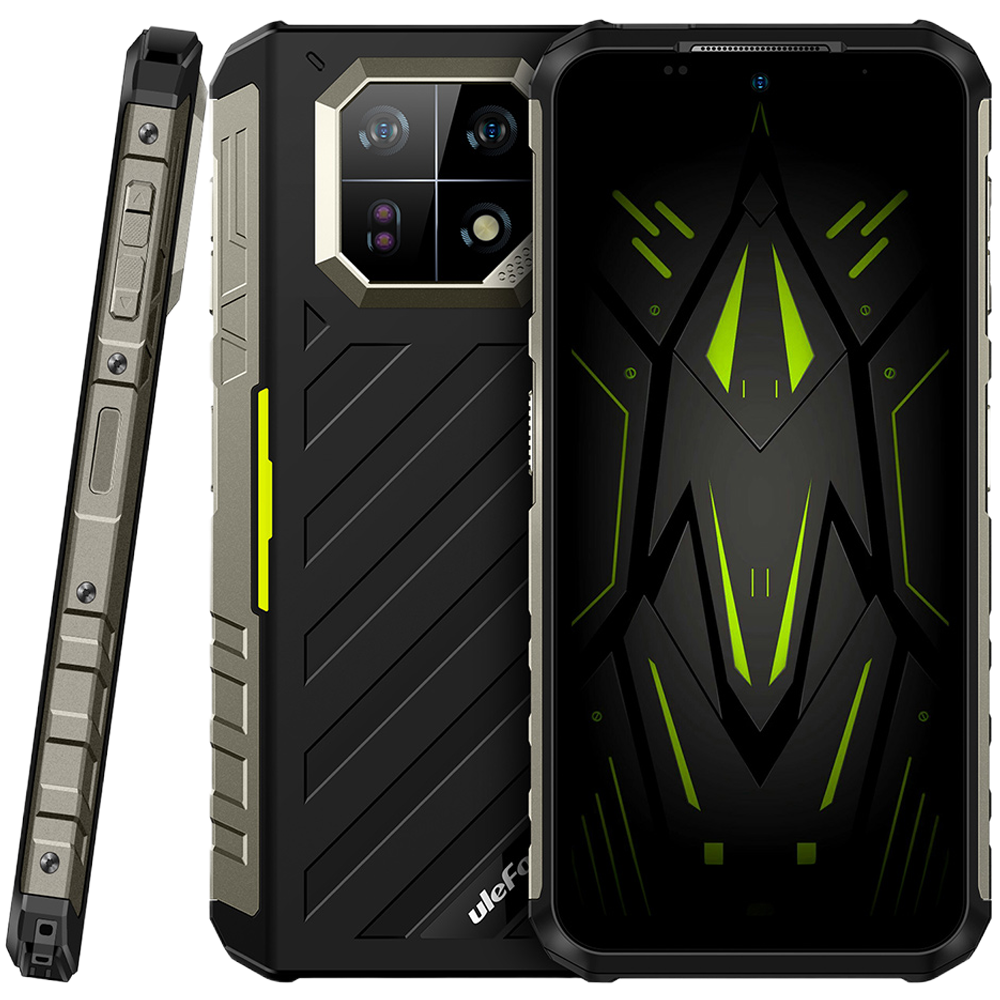 Ulefone Armor 22, 4G, Dual SIM, 6.58" 120Hz, Octa-Core Helio G98, 8GB RAM, 128GB, NFC, Android 13, Green [18]