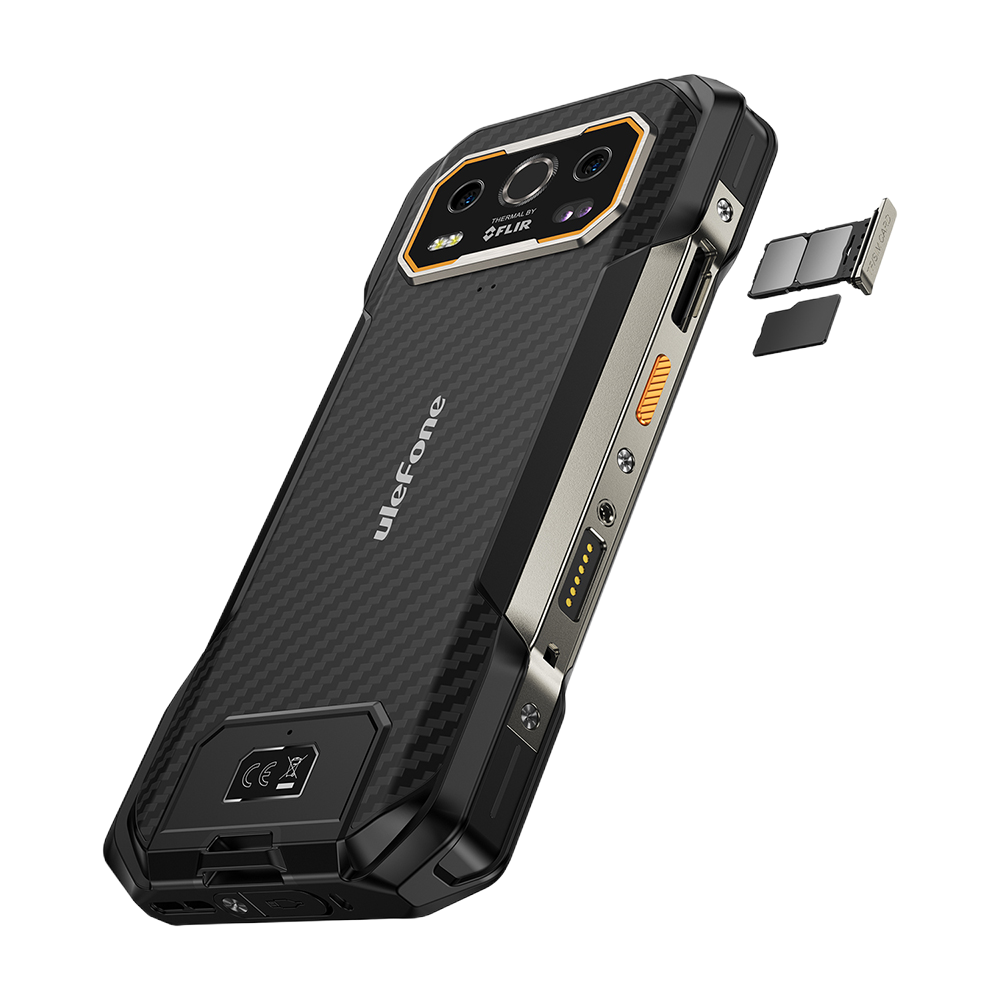 Ulefone Armor 27T Thermal by FLIR, 4G, 6.78" 120Hz, Helio G99, 12GB RAM, 256GB, NFC, Android 15 [20]