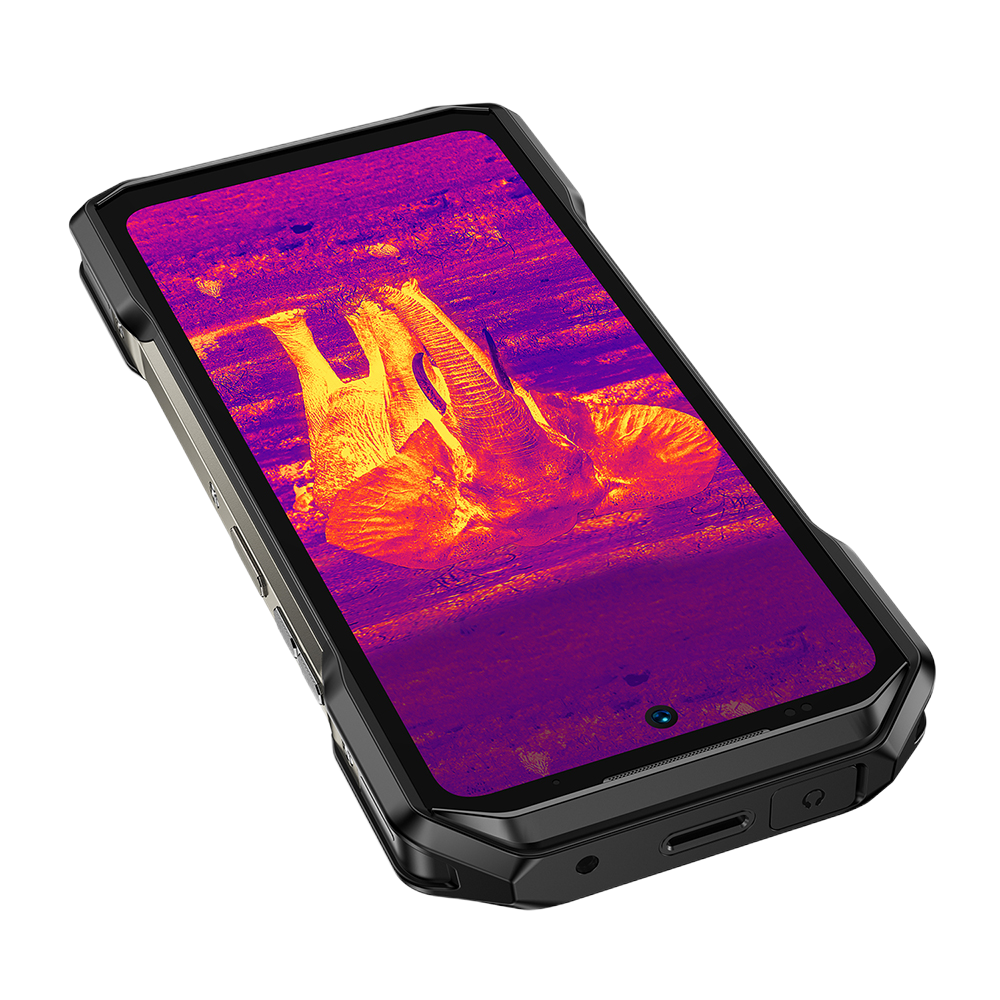 Ulefone Armor 27T Thermal by FLIR, 4G, 6.78" 120Hz, Helio G99, 12GB RAM, 256GB, NFC, Android 15 [13]