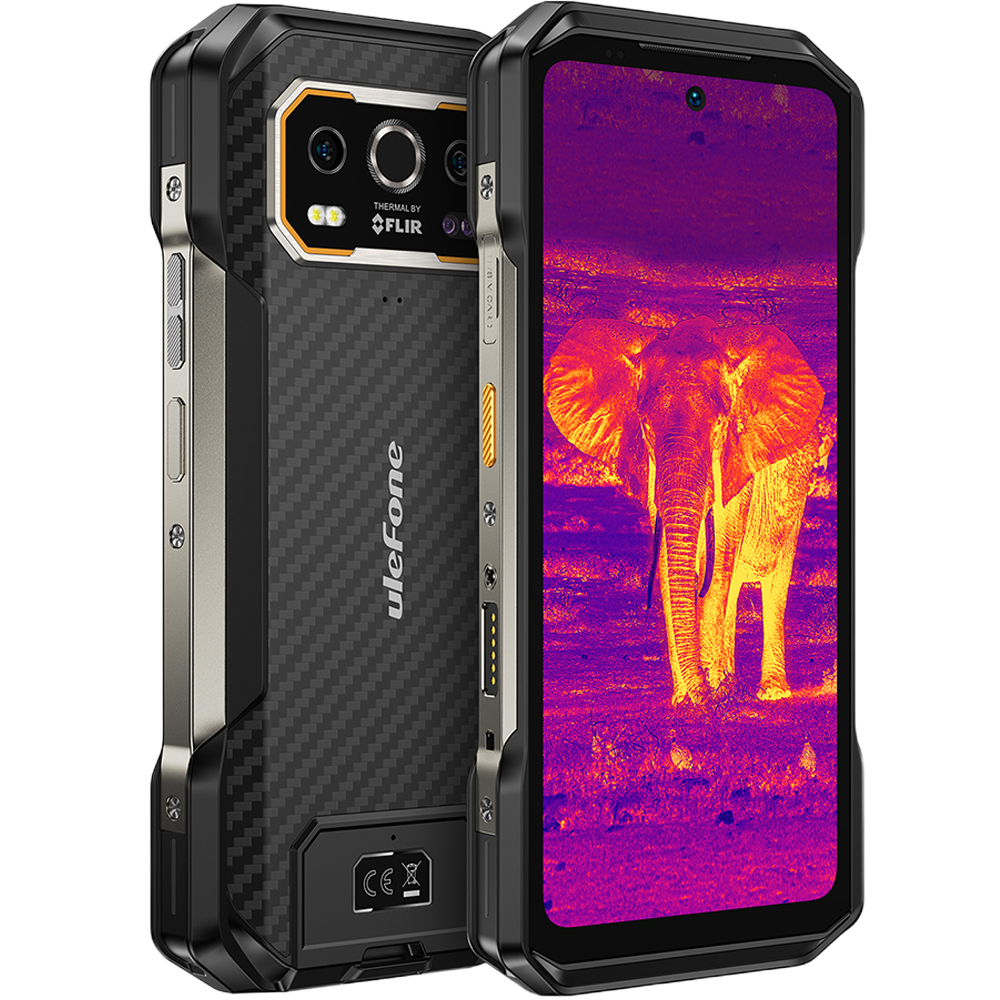 Ulefone Armor 27T Thermal by FLIR, 4G, 6.78" 120Hz, Helio G99, 12GB RAM, 256GB, NFC, Android 15 [3]