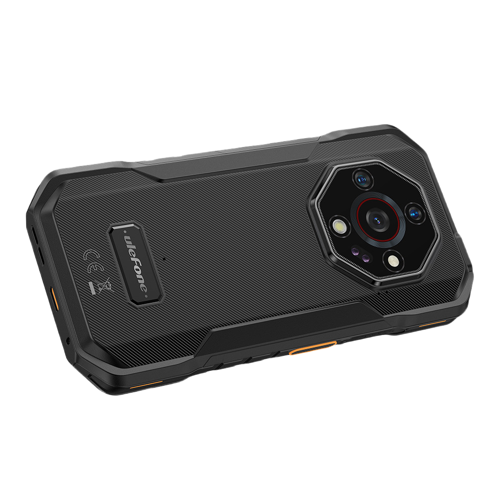 Telefon rugged Ulefone Armor X32, 4G, Helio G91, 5.65" 90Hz, 6GB RAM, 128GB, NFC, Android 15, Orange [10]