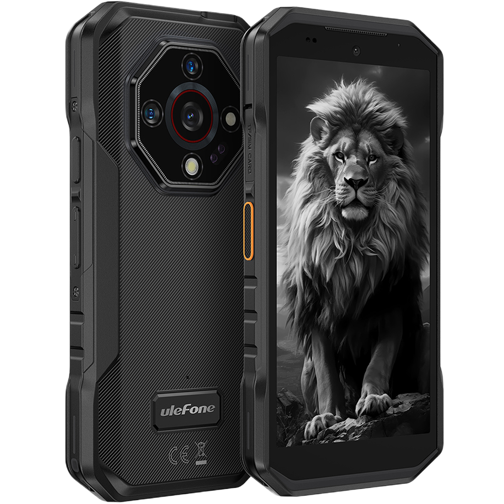 Ulefone Armor X32 Pro, 5G, 5.65" 90Hz, 8GB RAM, 256GB, NFC, Android 15, Black [3]