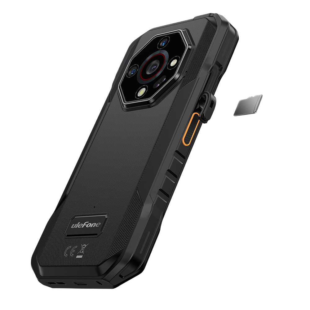 Ulefone Armor X32 Pro, 5G, 5.65" 90Hz, 8GB RAM, 256GB, NFC, Android 15, Black [14]