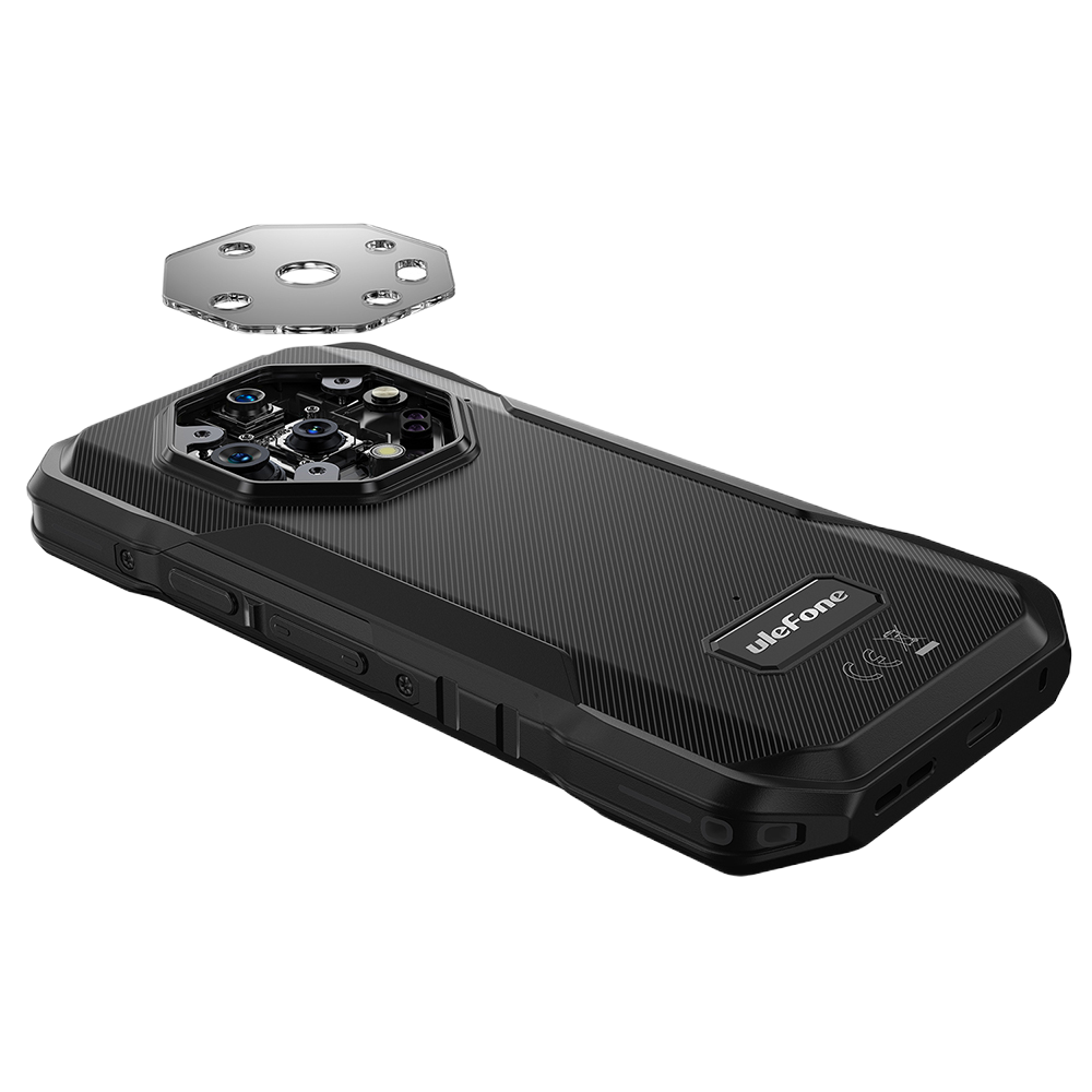 Ulefone Armor X32 Pro, 5G, 5.65" 90Hz, 8GB RAM, 256GB, NFC, Android 15, Black [18]