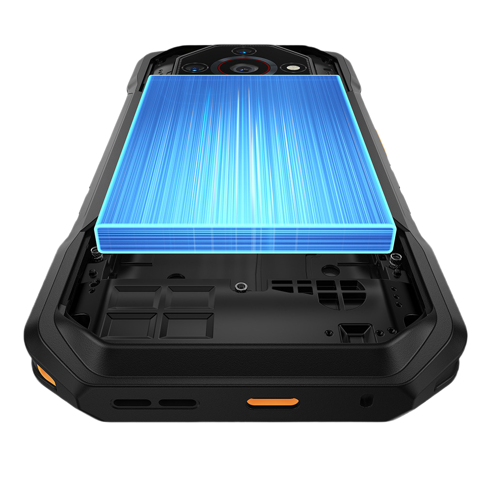 Telefon rugged Ulefone Armor X32, 4G, Helio G91, 5.65" 90Hz, 6GB RAM, 128GB, NFC, Android 15, Orange [15]