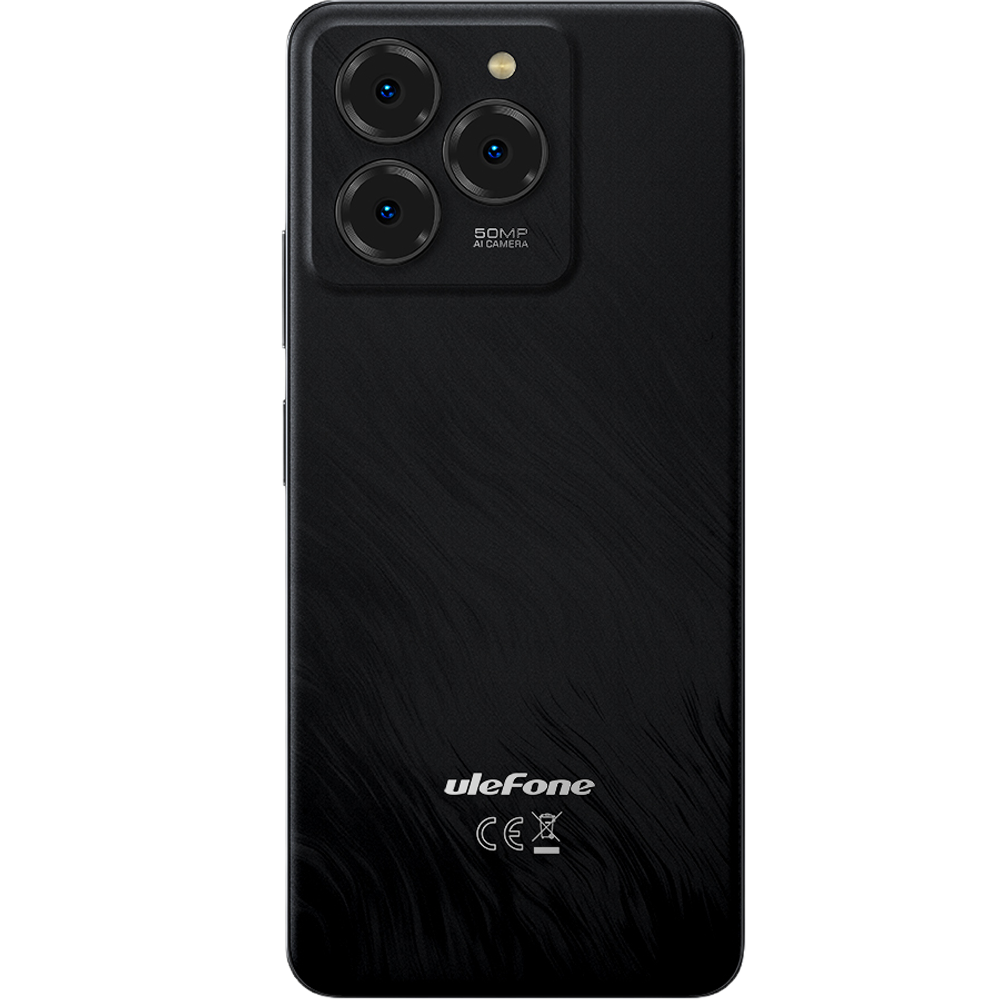 Ulefone Note 20 Pro, 4G, 6.75" HD+ 90Hz, 8-Core T606, 4GB RAM, 256GB, 50MP, 6000mAh, Android 14, Satin Black [6]