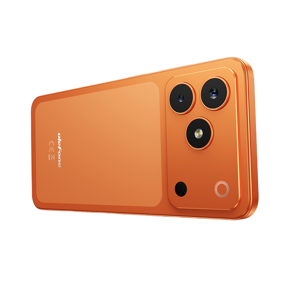 Ulefone Note 23, 4G, Dual SIM, 6.56" 90Hz, Octa-Core T7100, 3GB RAM + 32GB, GPS, Camera 8MP + 5MP, Face Unlock, 5000mAh, Android 16 Go, Orange [7]
