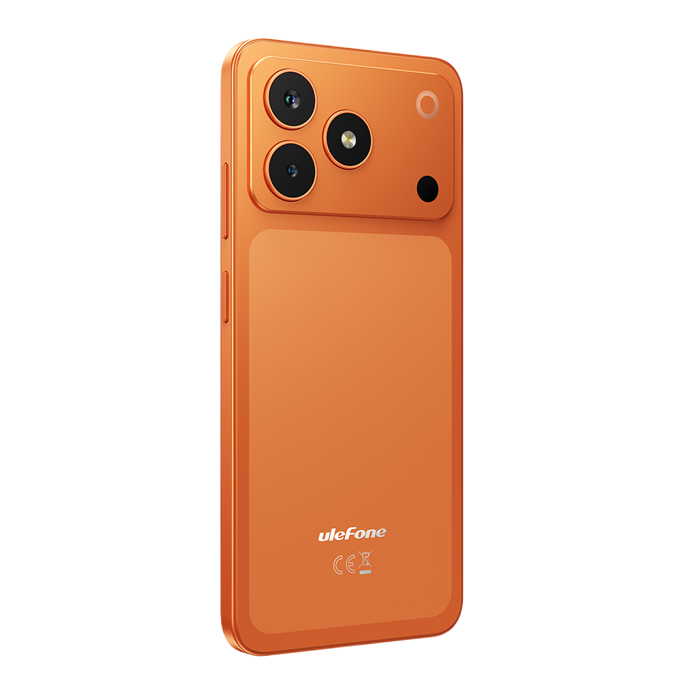 Ulefone Note 23, 4G, Dual SIM, 6.56" 90Hz, Octa-Core T7100, 3GB RAM + 32GB, GPS, Camera 8MP + 5MP, Face Unlock, 5000mAh, Android 16 Go, Orange [24]