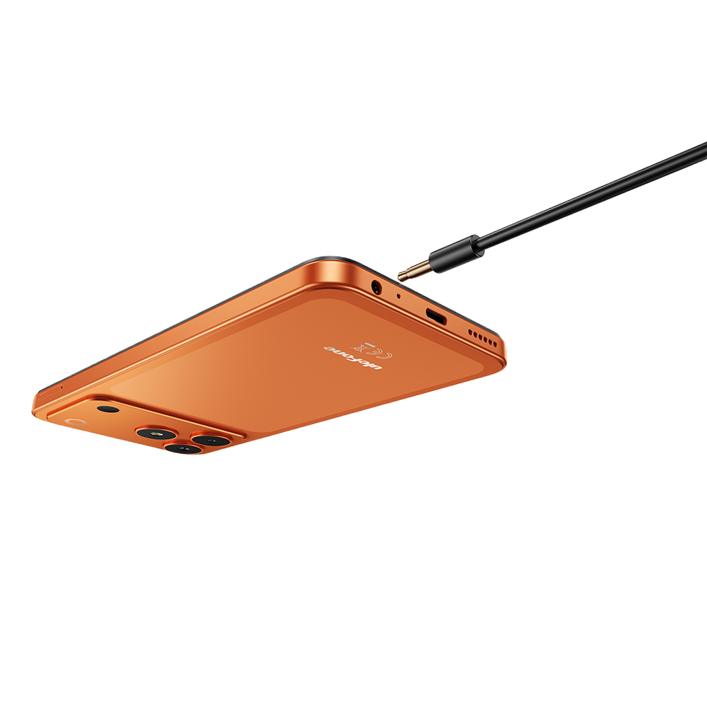 Ulefone Note 23, 4G, Dual SIM, 6.56" 90Hz, Octa-Core T7100, 3GB RAM + 32GB, GPS, Camera 8MP + 5MP, Face Unlock, 5000mAh, Android 16 Go, Orange [20]