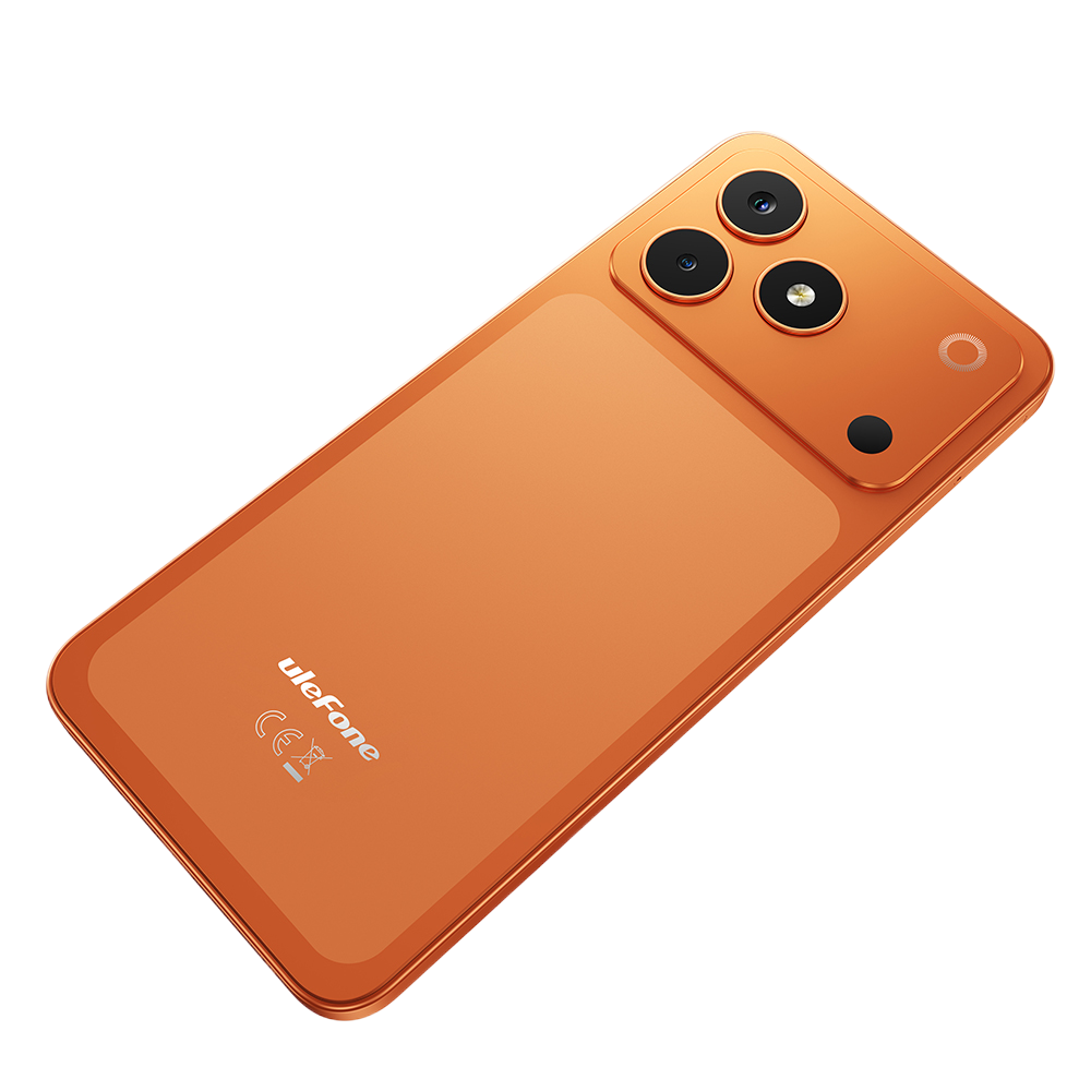 Ulefone Note 23, 4G, Dual SIM, 6.56" 90Hz, Octa-Core T7100, 3GB RAM + 32GB, GPS, Camera 8MP + 5MP, Face Unlock, 5000mAh, Android 16 Go, Orange [8]