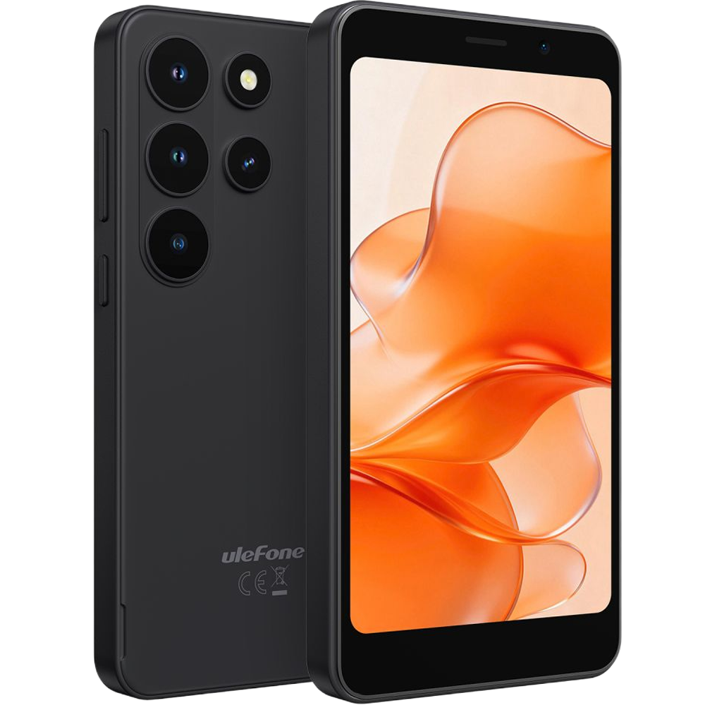 Telefon Ulefone Note 22, 4G, Dual SIM, 5" HD , Octa-Core T7100, 32GB, GPS, Face Unlock, 3000mAh, Android 16 Go, Black [2]