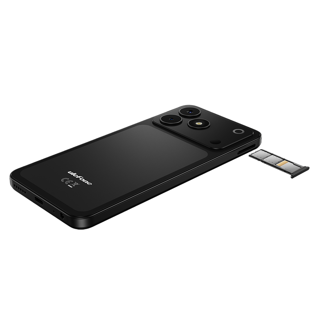 Telefon Ulefone Note 23, 4G, Dual SIM, 6.56" 90Hz, Octa-Core T7100, 32GB, GPS, Camera 8MP + 5MP, Face Unlock, 5000mAh, Android 16 Go, Black [13]