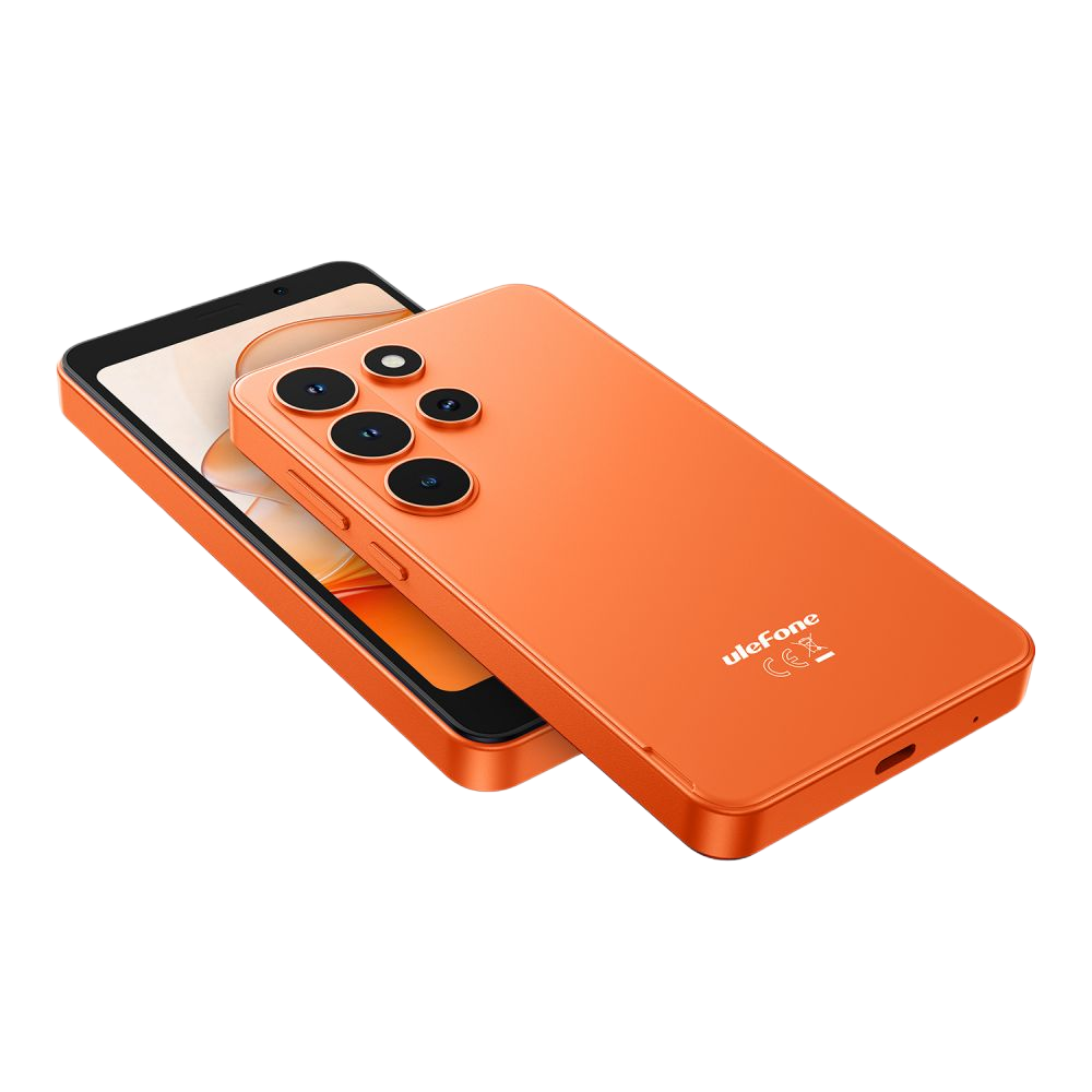 Telefon Ulefone Note 22, 4G, Dual SIM, 5" HD , Octa-Core T7100, 32GB, GPS, Face Unlock, 3000mAh, Android 16 Go, Orange [11]