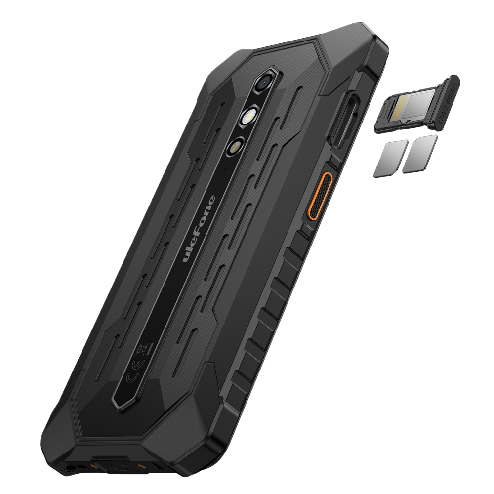 Phone Ulefone Ulefone RugKing 2 Pro 4G Octa-Core 128GB 5.45" 90Hz IPS NFC IP68/IP69K Android 15 Black [22]