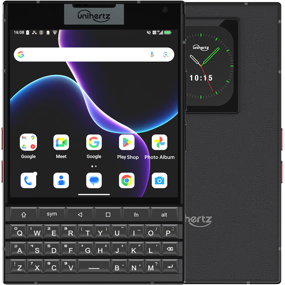 Unihertz Titan 2, 5G, Tastatura QWERTY, Display Touchscreen 4.5" + 2", Dimensity 7300, 12GB RAM, 512GB, NFC, 5050mAh, Android 16 [2]