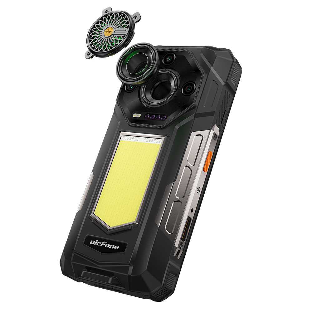 Resigilat telefon Ulefone Armor 33, 4G,  6.95" 120Hz, 12GB RAM, 512GB, NFC, 25500mAh, Android 15 [29]