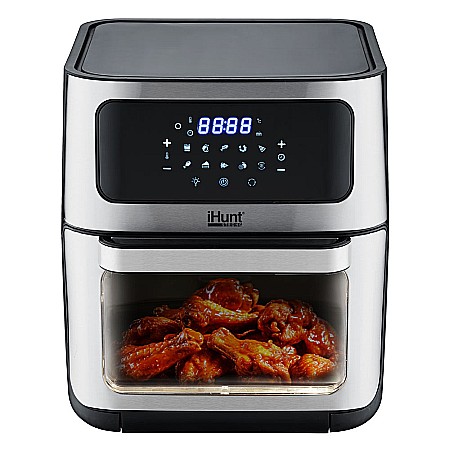 Resigilat Friteuza cu aer cald si rotisor iHunt Bro Air Fryer 12L Rotary [1]