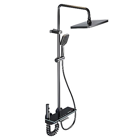 RESEALED - Resigilat Set de dus smart, iHunt MZ140BL, Display LED, afișaj digital, 4 moduri de curgere, ajustabil