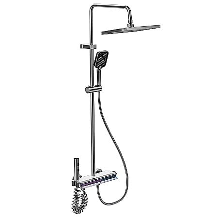 Seturi de duș - Set de dus smart, iHunt MZ130GR, Display LED, afișaj digital, 4 moduri de curgere, ajustabil