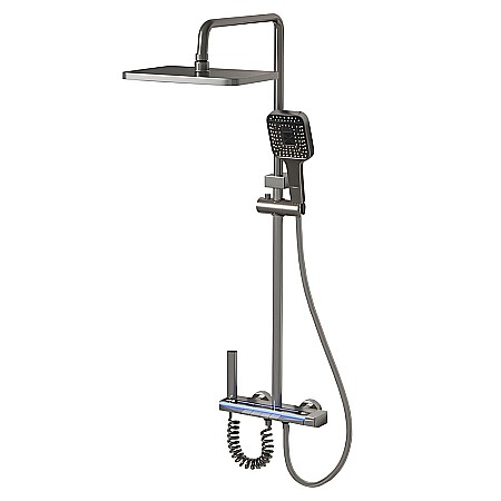 Set de dus smart, iHunt C15, Display LED, afișaj digital, 4 moduri de curgere, ajustabil [3]