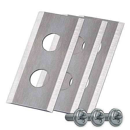 Utilaje gradina - Set 3 Cutite de taiere + 3 Suruburi robot de tuns gazonul iHunt RoboMower APP 2500 m2 PRO