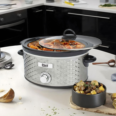 Aparat pentru gatit lent iHunt Bro Slow Cooker PRO [8]
