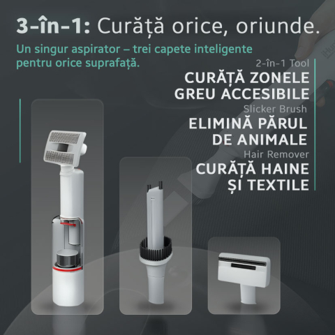 Aspirator de mana fara fir iHunt Bro Vacuum Cleaner 3-in-1 [2]