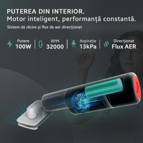 Resigilat aspirator de mana fara fir iHunt Bro Vacuum Cleaner 3-in-1 [7]