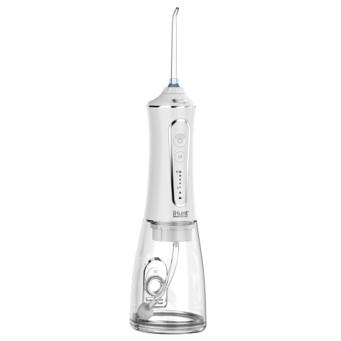 Set complet ingrijire orala iHunt OralCare Duo, include Periuta de dinti electrica sonica BT-02 (2000 mAh, 5 moduri, 4 capete periere, autonomie pana la 400 min) si Irigator bucal portabil HF-P [6]