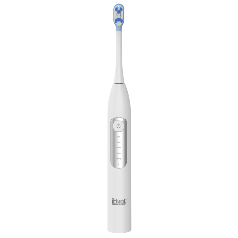 Set complet ingrijire orala iHunt OralCare Duo, include Periuta de dinti electrica sonica BT-02 (2000 mAh, 5 moduri, 4 capete periere, autonomie pana la 400 min) si Irigator bucal portabil HF-P [1]