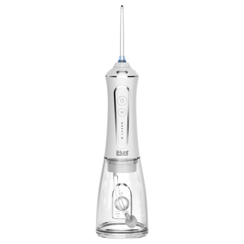 Set complet ingrijire orala iHunt OralCare Duo, include Periuta de dinti electrica sonica BT-02 (2000 mAh, 5 moduri, 4 capete periere, autonomie pana la 400 min) si Irigator bucal portabil HF-P [4]