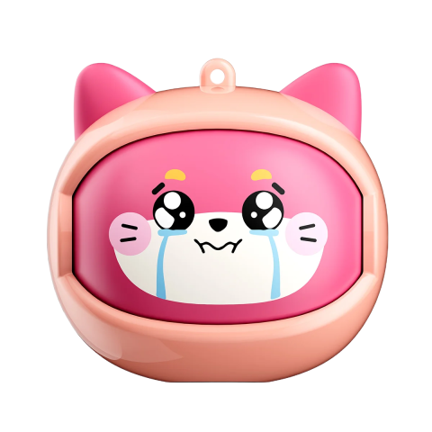 Casti Wireless Blackview AirBuds K1 IPX4 Waterproof Kids Open-Ear Clip-On Earbuds Built-In Lanyard Pink [4]