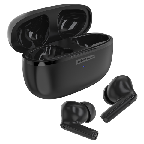 Casti wireless Ulefone Buds Bluetooth 5.1 Microfon SBC / AAC IPX4 Black [8]