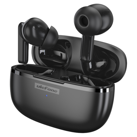 Casti wireless Ulefone Buds Bluetooth 5.1 Microfon SBC / AAC IPX4 Black [1]