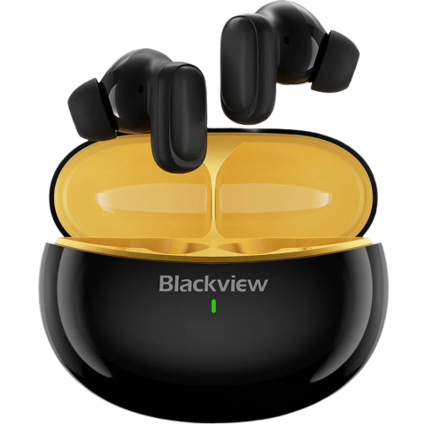 Casti Audio Blackview - Casti wireless in-ear Blackview AirBuds 30, AI Real-time Translator, Bluetooth 5.4, IPX7, Carbon Black