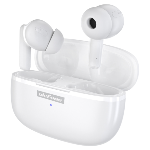 Wireless Headphones Ulefone Buds Bluetooth 5.1 Microfon SBC / AAC IPX4 White [1]