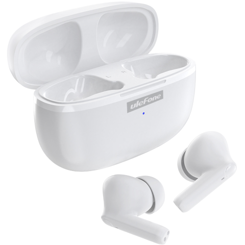 Wireless Headphones Ulefone Buds Bluetooth 5.1 Microfon SBC / AAC IPX4 White [7]