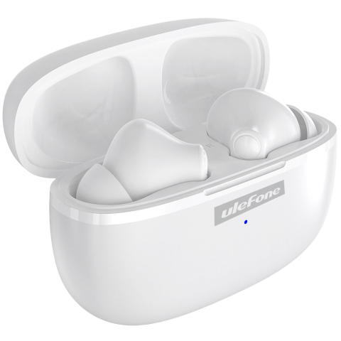 Wireless Headphones Ulefone Buds Bluetooth 5.1 Microfon SBC / AAC IPX4 White [5]
