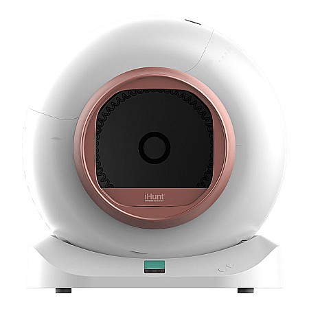 Resigilat litiera Automata iHunt Smart Cat Litter V4 Pink pentru pisici, control Wi-Fi, sterilizare, senzori [1]