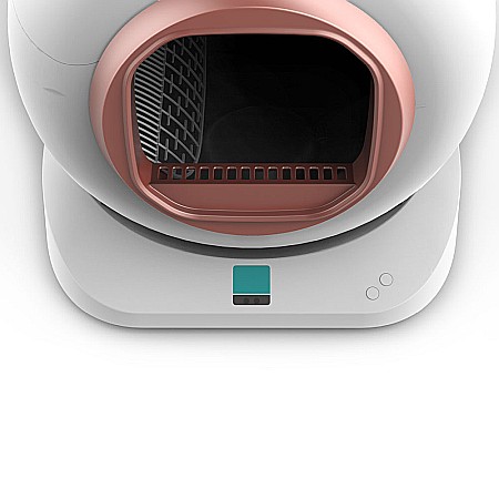 Resigilat Litiera Automata iHunt Smart Cat Litter V4 pentru pisici, control Wi-Fi, sterilizare, senzori, Pink [2]