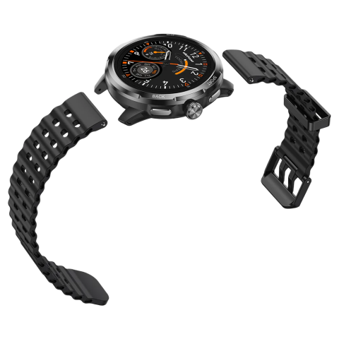 Ceas smart Ulefone Armor Watch Pro 48mm, 1.5" AMOLED, 410mAh, 5ATM, Waterproof + 2 curele [5]