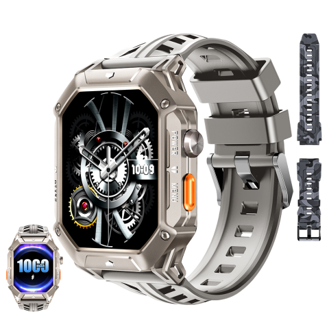 Ceas rugged Oukitel BT80 2.13-inch AMOLED 1000mAh 5ATM Waterproof Titan [4]