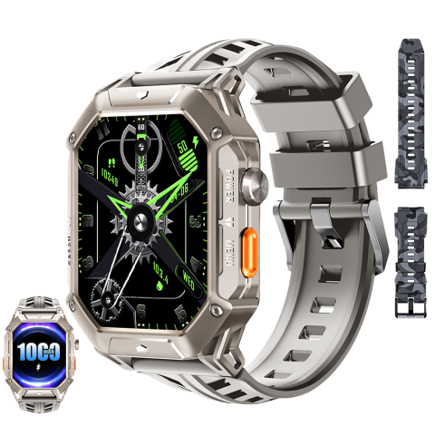 Ceas rugged Oukitel BT80 2.13-inch AMOLED 1000mAh 5ATM Waterproof Titan [8]